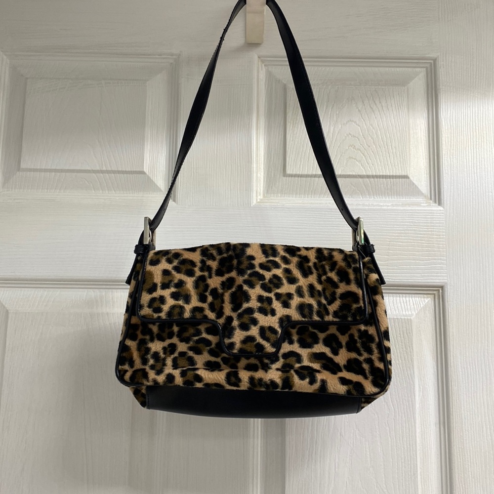 Villager Leopard Purse